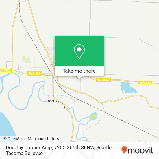 Mapa de Dorothy Cooper Arnp, 7205 265th St NW