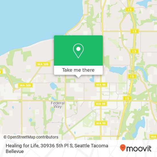 Mapa de Healing for Life, 30936 5th Pl S