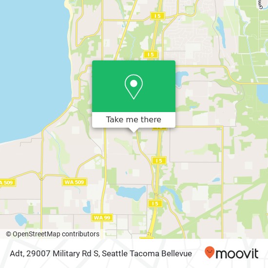 Mapa de Adt, 29007 Military Rd S