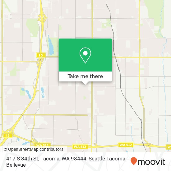 417 S 84th St, Tacoma, WA 98444 map