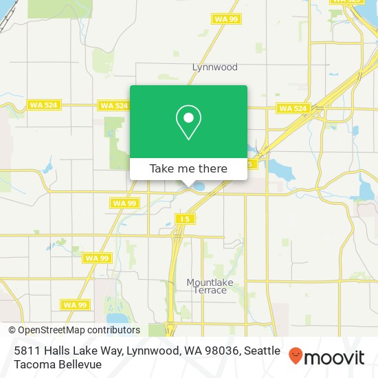 5811 Halls Lake Way, Lynnwood, WA 98036 map