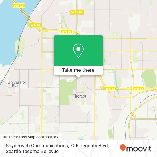 Spyderweb Communications, 725 Regents Blvd map