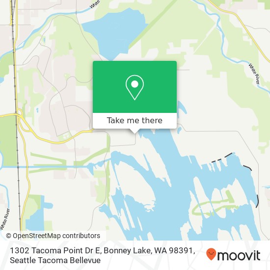 1302 Tacoma Point Dr E, Bonney Lake, WA 98391 map