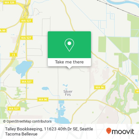 Mapa de Talley Bookkeeping, 11623 40th Dr SE