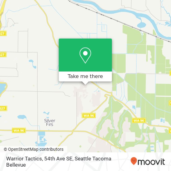 Warrior Tactics, 54th Ave SE map