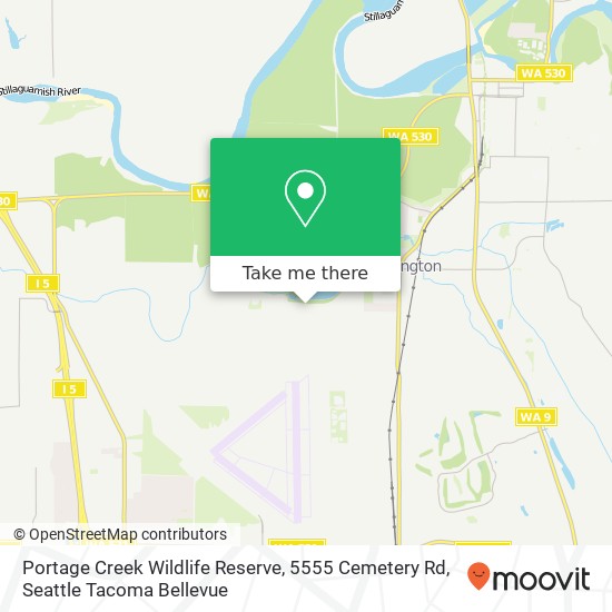 Portage Creek Wildlife Reserve, 5555 Cemetery Rd map