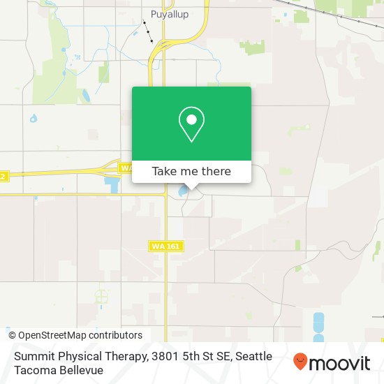 Summit Physical Therapy, 3801 5th St SE map