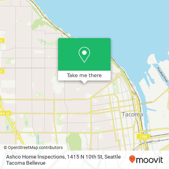 Mapa de Ashco Home Inspections, 1415 N 10th St