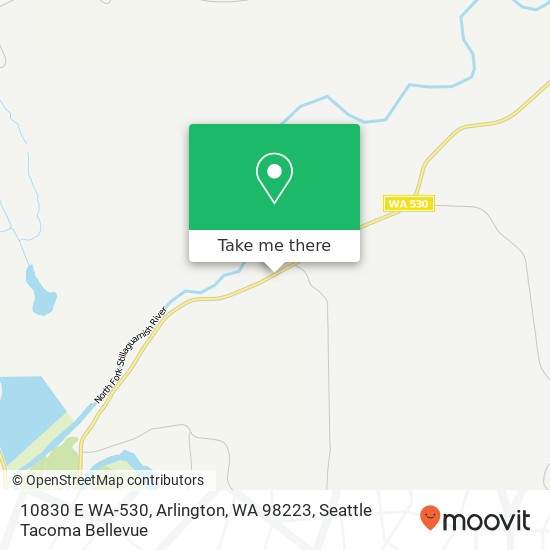 Mapa de 10830 E WA-530, Arlington, WA 98223