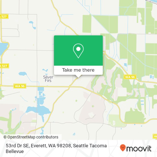 Mapa de 53rd Dr SE, Everett, WA 98208