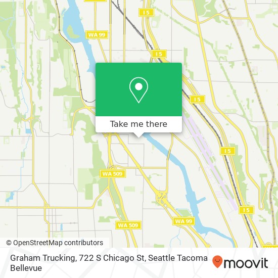 Graham Trucking, 722 S Chicago St map