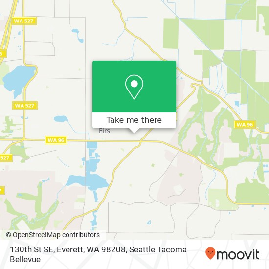 130th St SE, Everett, WA 98208 map