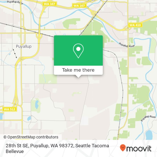 28th St SE, Puyallup, WA 98372 map