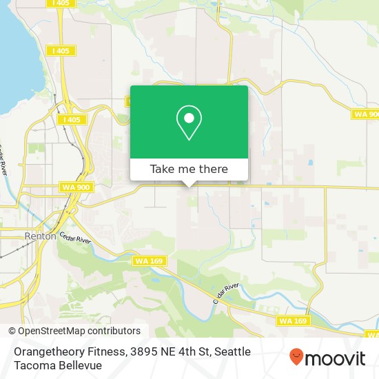 Orangetheory Fitness, 3895 NE 4th St map