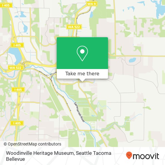 Mapa de Woodinville Heritage Museum