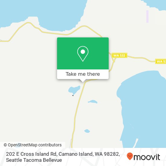 202 E Cross Island Rd, Camano Island, WA 98282 map