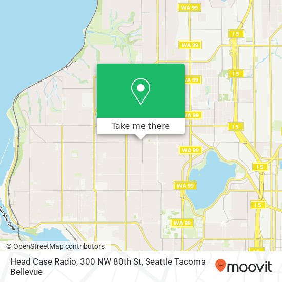 Head Case Radio, 300 NW 80th St map