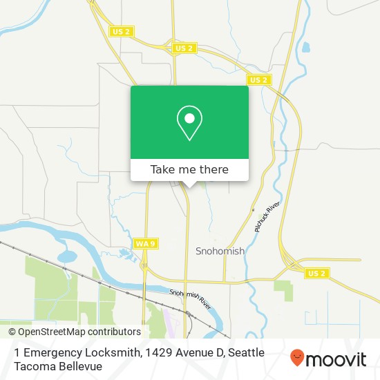 1 Emergency Locksmith, 1429 Avenue D map