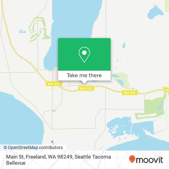 Mapa de Main St, Freeland, WA 98249