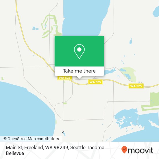 Mapa de Main St, Freeland, WA 98249