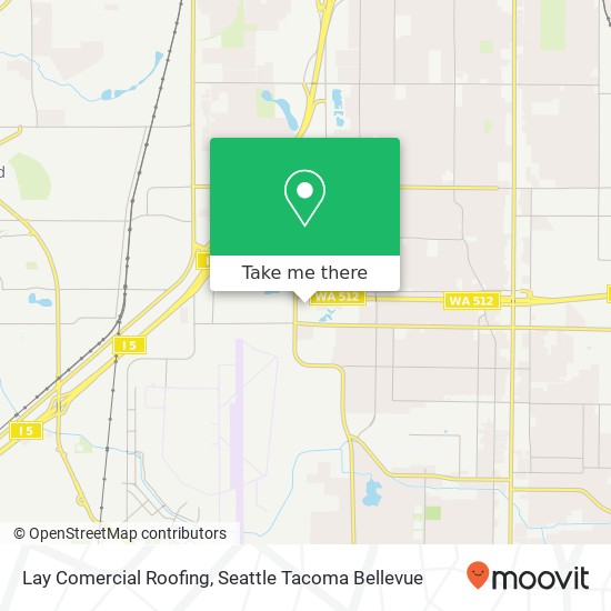 Lay Comercial Roofing map