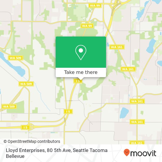 Mapa de Lloyd Enterprises, 80 5th Ave