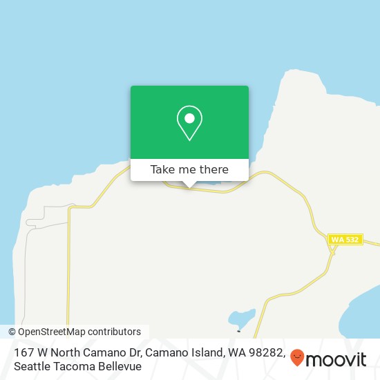 167 W North Camano Dr, Camano Island, WA 98282 map