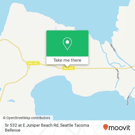 Sr 532 at E Juniper Beach Rd map