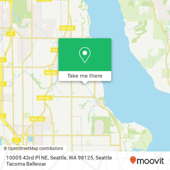 10005 43rd Pl NE, Seattle, WA 98125 map