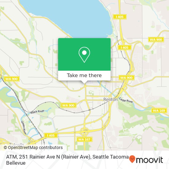 Mapa de ATM, 251 Rainier Ave N