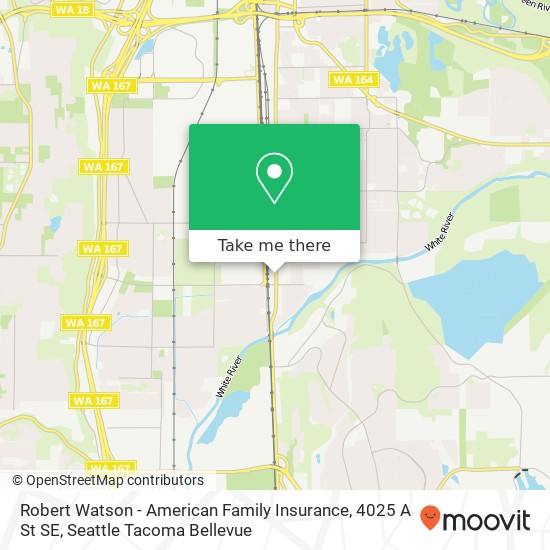 Robert Watson - American Family Insurance, 4025 A St SE map