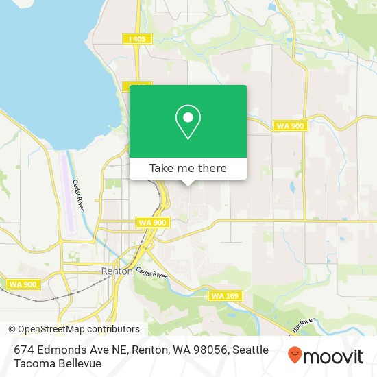 674 Edmonds Ave NE, Renton, WA 98056 map