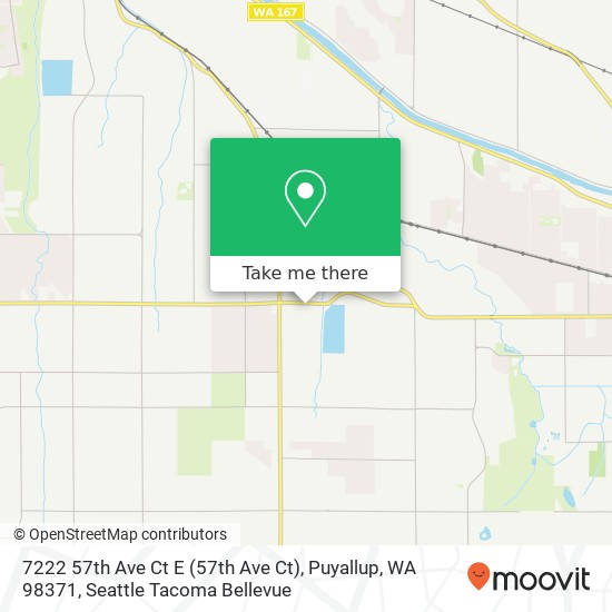 Mapa de 7222 57th Ave Ct E (57th Ave Ct), Puyallup, WA 98371