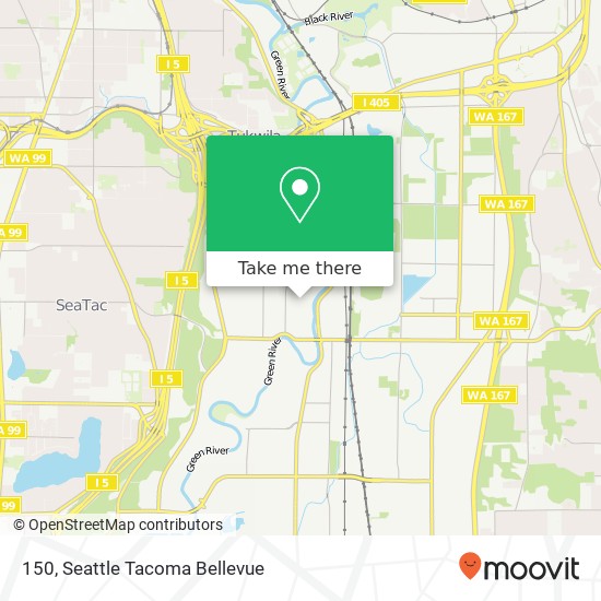 150, 400 Costco Dr #150, Tukwila, WA 98188, USA map