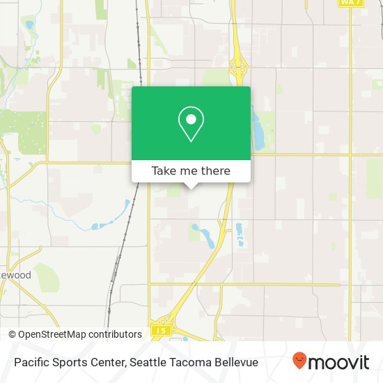 Pacific Sports Center, 2645 S 80th St map