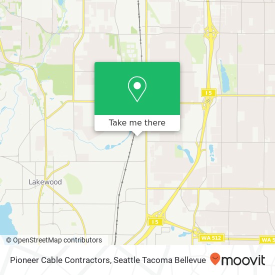 Pioneer Cable Contractors map