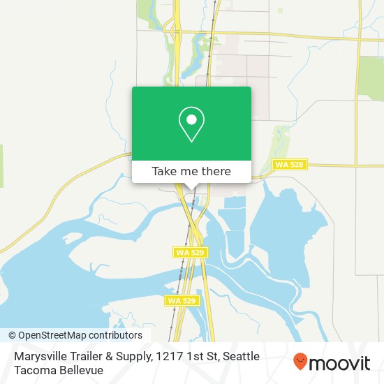 Marysville Trailer & Supply, 1217 1st St map