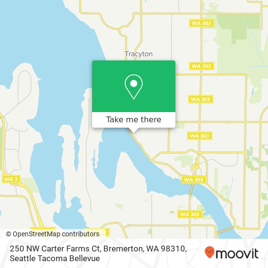 250 NW Carter Farms Ct, Bremerton, WA 98310 map