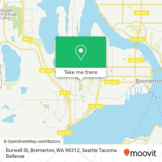 Burwell St, Bremerton, WA 98312 map