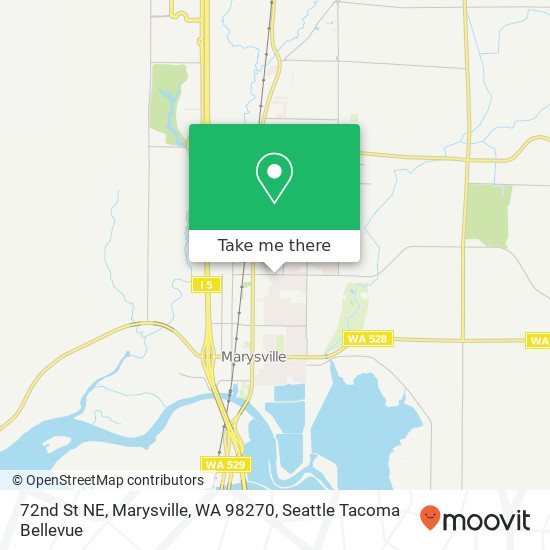 Mapa de 72nd St NE, Marysville, WA 98270