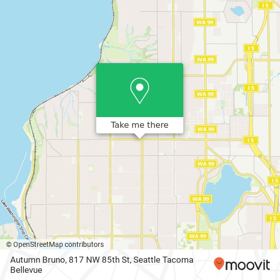 Autumn Bruno, 817 NW 85th St map