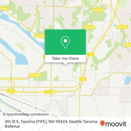4th St E, Tacoma (FIFE), WA 98424 map