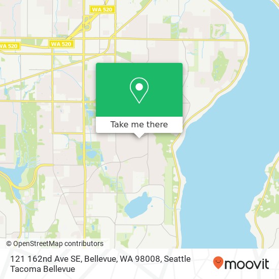 121 162nd Ave SE, Bellevue, WA 98008 map