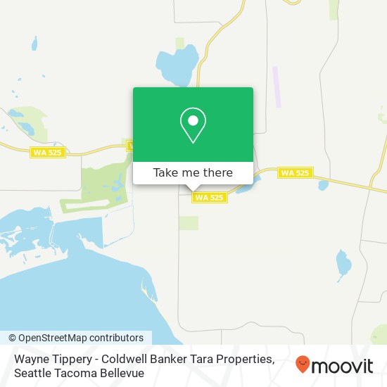 Mapa de Wayne Tippery - Coldwell Banker Tara Properties, 2869 Howard Rd