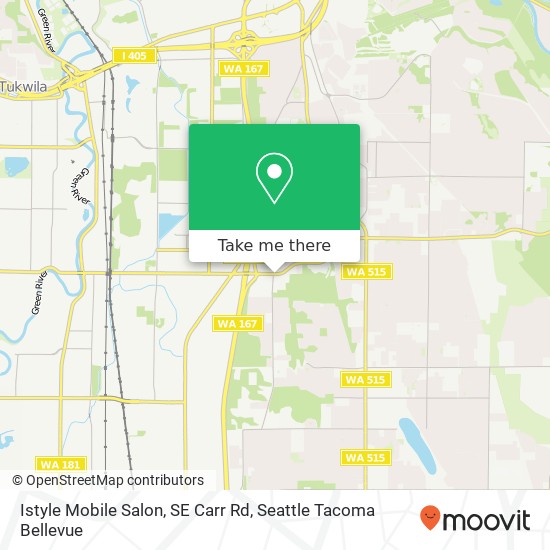 Istyle Mobile Salon, SE Carr Rd map