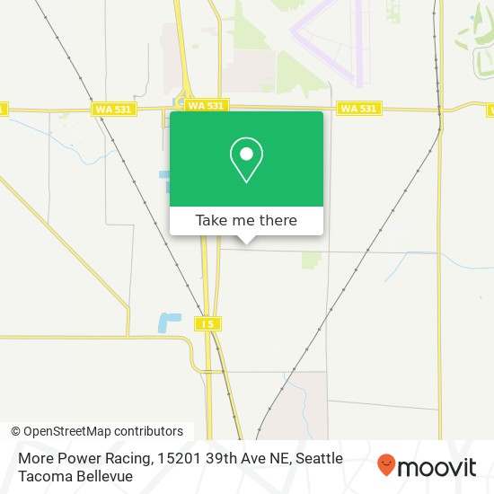 More Power Racing, 15201 39th Ave NE map