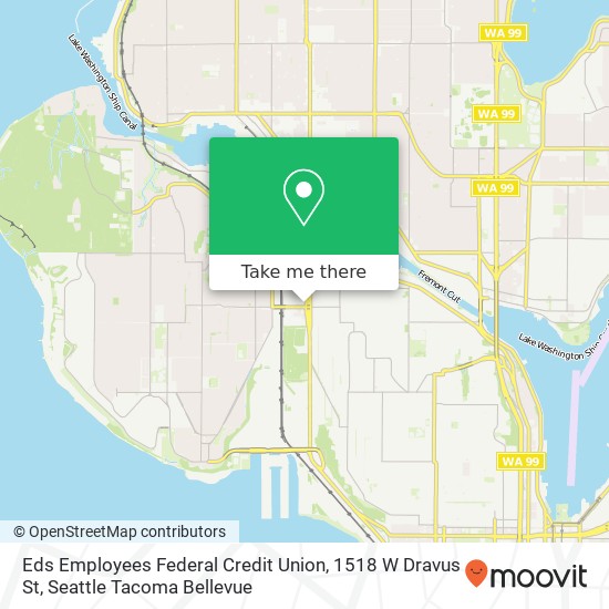 Eds Employees Federal Credit Union, 1518 W Dravus St map