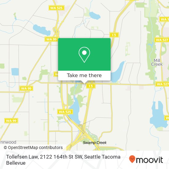 Tollefsen Law, 2122 164th St SW map