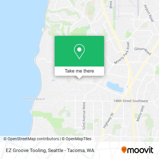 EZ Groove Tooling map