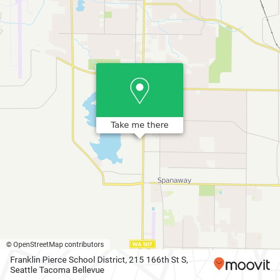 Mapa de Franklin Pierce School District, 215 166th St S